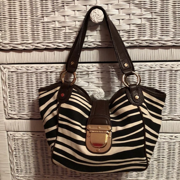 Michael Kors Handbags - Michael Kors Zebra Shoulder Bag